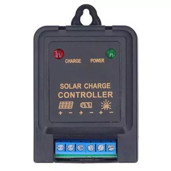 Панель контроллера заряда солнечной батареи, регулятор разряда батареи 6 В 12 В 3 А для лампы освещения