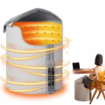 Панель Маленькая ножка Полный нагрев Дальний инфракрасный Цилиндрический Мгновенный Дальний инфракрасный Панель 5 Уровней Температуры 5 Уровней Включает Энергию Автоматический Поворот Складывание