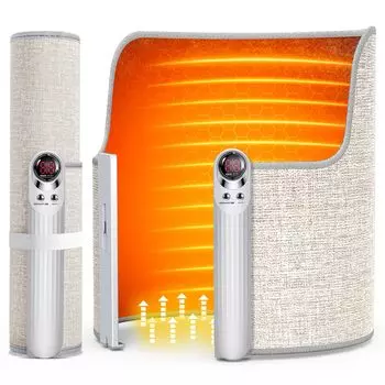 Панельный обогреватель Подстольный обогреватель для ног Инновационный ЭКО Энергосберегающий Быстрая регулировка температуры Автоматический таймер выключения Обогреватель для ног Защита от перегрева Падение