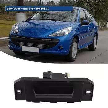 Панель открывания задней двери автомобиля для Peugeot 206 207 8726Q0 8726Z6 9686123880 сменная ручка задней двери автомобиля автоаксессуар