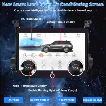 Панель переменного тока Viknav для Land Range Rover Sport L494 2013-2017, электронный переключатель кондиционирования воздуха, новая автоматическая панель переменного тока, экран климат-контроля