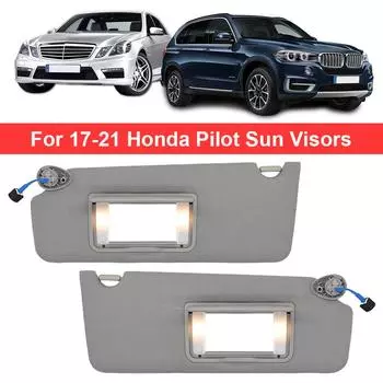 Панель солнцезащитного козырька салона автомобиля с зеркалом и подсветкой, замена 83280-TG7-A12ZB для Honda Pilot 2017 2018 2019 2020 2021 right side