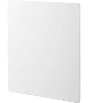 Панель стальная для крепления пленки Yamazaki Jitsugyo, белая, Ш45 xx В50см, плавающая панель для хранения пленки, кухонная панель, магнит для хранения, корпус 1514, диаметр 1,2 см (Включая крючок) белый