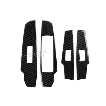 Панель управления стеклоподъемником автомобиля из углеродного волокна carl наклейка для Lexus IS250 300H аксессуары для салона автомобиля