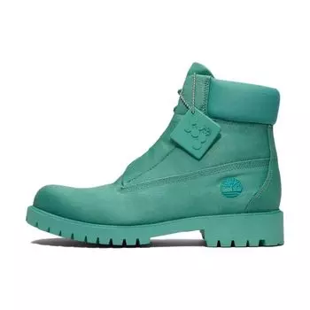 Pangaia X Timberland водонепроницаемые 6-дюймовые кожаные прочные короткие уличные ботинки мужские ботинки зеленые A5XV1357 41.5