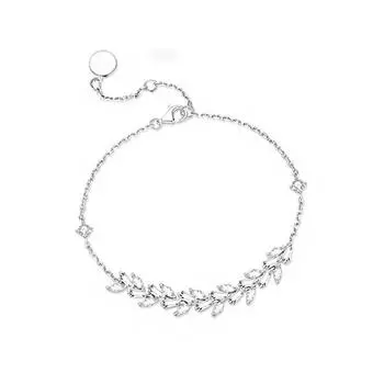 Panicle You Bracelet Female S999 Pure Silver Wheat Affordable Luxury Fashion Design Bracelet 99