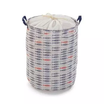 Panier linge Versa Poissons Polyester Textile (38 x 48 x 38 cm)