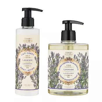 Panierdessens Essentials Жидкое марсельское мыло Молочко для тела Аромат лаванды Сделано во Франции Прованс Мыло для тела Увлажняющий крем для всего тела & &