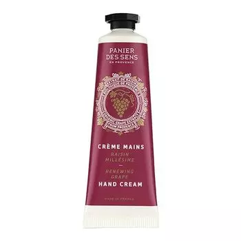 Panierdessens Moist hand cream with texture 30mL Elegant fruity floral white grape scent glowing skin with special moisturizing ingredient white Made белый