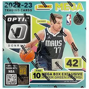 Panini Donruss Optic Basketball Mega Box 2022-23 [предмет] зелёный