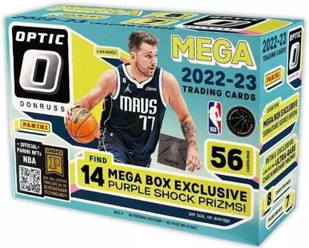 Panini Donruss Optic Баскетбольный Mega Box Shock Panini Donruss Optic Баскетбольный Mega Box 2022-23 (Фиолетовые призмы!) - [элемент]