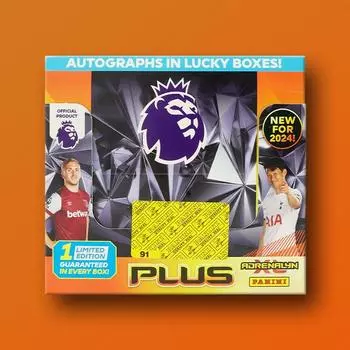 Panini EPL PLUS 2024 Basic Pack DP 50-pack Sports Card, popular Korean board game