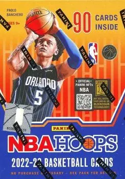 Panini Коробка для баскетбольных карточек NBA Hoops Коробка для баскетбольных карточек Panini Hoops 2022-23