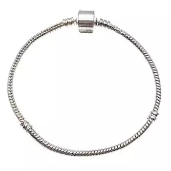 Panjiafeng Модные DIY Украшения Аксессуары Браслет из бусин 0cm Round buckle snake bone connection 19cm-13901