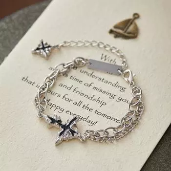 Панк Браслет Черное Пламя Женский Мужской Модный Хип-хоп Циркон Винтажный Готический Y2K Шарм K-pop Подарки Аксессуары