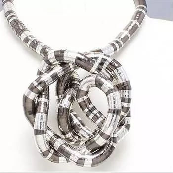 Панк Гибкий Чокер Скручиваемый Браслет Новое Сгибаемое Ожерелье-Змея Ювелирные Аксессуары 5mm Multicolor 2