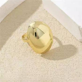 Панк Гладкие Неправильные Геометрические Кольца Для Женщин Fsahion Креативный Дизайн Простой Темперамент Глянцевые Кольца Ювелирные Аксессуары золотой