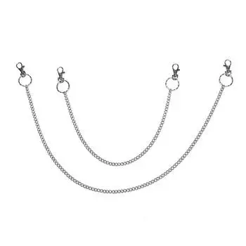 Панк-хип-хоп Ремень Цепочка на талии Цепочка на брюках Цепочка на джинсах и брюках 2