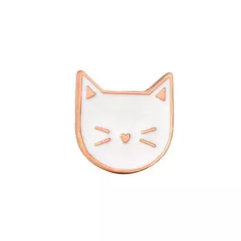 Панк Эмалевые значки с черными кошками и ножом Модные милые броши с животными Мультяшные значки на лацкан Значки Ювелирные изделия Подарки для друзей