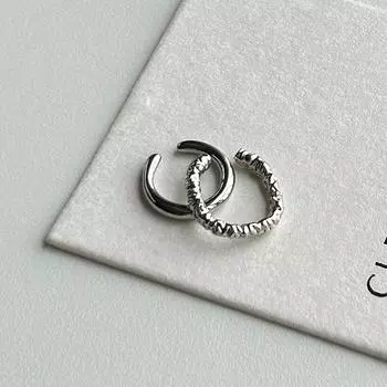 Панк-неправильные геометрические серьги-каффы для женщин, не прокалывающие металлические серьги-клипсы, поддельные украшения для хряща, вечеринка OneSize