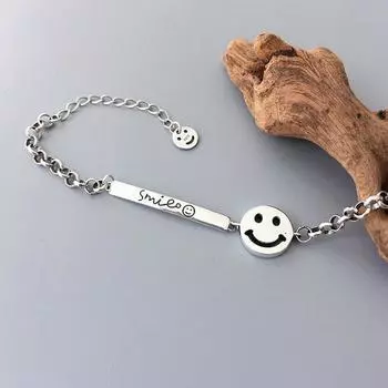 Панк Винтаж 925 стерлингового серебра круглый браслет с бусинами и браслет для женщин модные элегантные ювелирные изделия Sl232