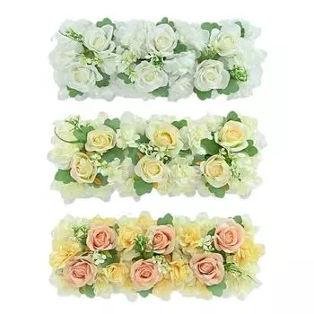 Панно из искусственных цветов Роза Цветок Стена Красивая белый