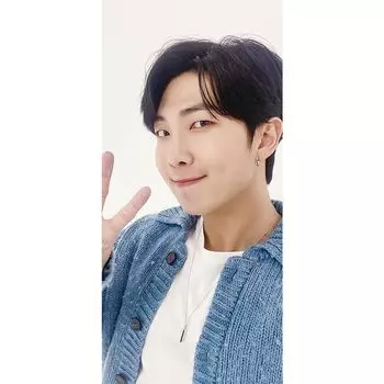 Панорамный постер Bangtan Boys RM (Плакат RM из BTS) 700*330мм (РМ-14)