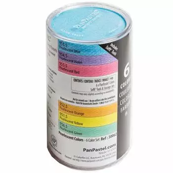 PanPastel 30062 Набор из 6 цветов перламутрового цвета 318357