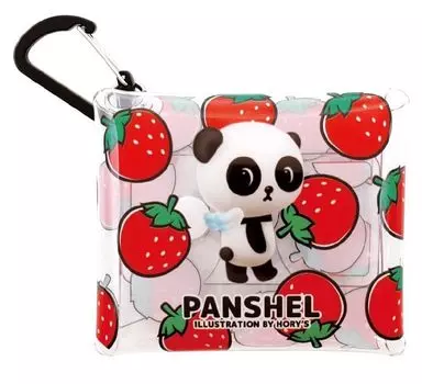 Panshell Clear Multi Case SS Strawberry Chirashi