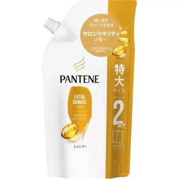 Сменный блок шампуня Pantene Extra Damage Care, большой размер 600 мл