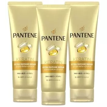 Pantene extra damage repair wash-off treatment extra large size 300g x 3 piece set