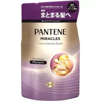 Pantene Miracle Wave Control RePeat Diamond ShamPoo Сменный блок 350 г PG-бумага