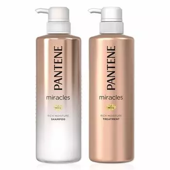 Pantene Miracles Шампунь-дозатор 500 мл Лечение 500 г Насыщенное увлажнение + [Покупка набора]