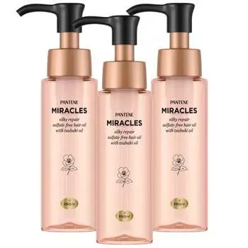 Pantene Miracles Silky Repair Hair Oil x3 70mL x3 Set Purchase