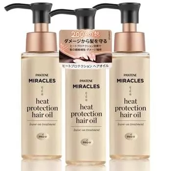 Pantene miracles термозащитное масло большой емкости набор 70 мл x 3 шт.