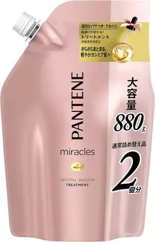 Pantene Miracles Treat Men Сменный блок Extra Large 880 г Crystal Smooth