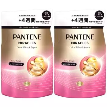 Pantene Miracles Treatment Refill 350 г x 2 Bond Repair Series Color Shine Repair & [Оптовая закупка]
