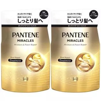 Pantene Miracles Treatment Refill 350 г x 2 Bond Repair Series Moisture Power Repair & [Оптовая закупка]