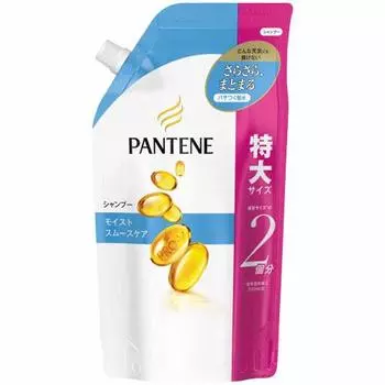 Pantene Shampoo Moist Smooth Care Refill Extra Large 660mL