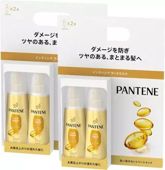 Pantene Treatment 100 мл x 2 шт. x 2 Extra Damage Care Intensive Vida Milk Non-Rinse [Оптовая закупка]