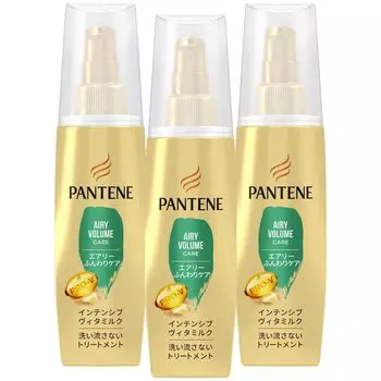 Pantene Treatment 100 мл x 3 Воздушное мягкое интенсивное витаминное молочко без смывания [Оптовая закупка]