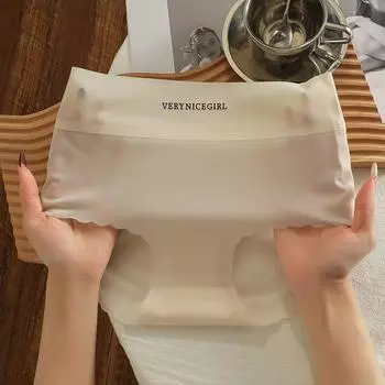 Panties Female High Elastic Ice Facial Mask Girls Underwear Peach Hip Lifting Quick Drying Hip Panties briefs lingerie M