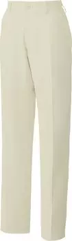 Pants Clean Silhouette Easy to Move in Beauty Hospital Medical Clinic Reception Dental Uniform MK0025 Greige LL [Michelle Cran] (Women s Pants)