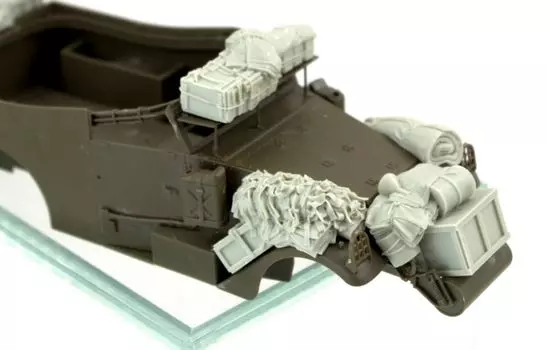 PanzerArt British M3A1 Scout Car External Military Specification Plastic Model Accessory Parts PZ35708 1/35 Equipment/British