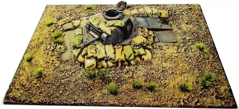 PanzerArt German Panzer II African War Plastic Model Accessory Parts PZ35390 1/35 Dug-in