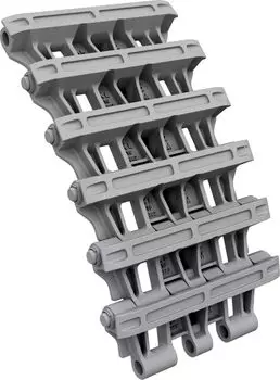 Panzerwerk Design for Cromwell Late inch width movable track plastic model parts 1/35 15.5 WR35061-04