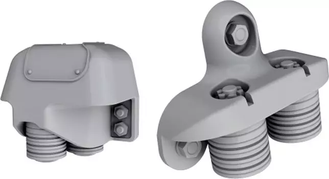 Panzerwerk Design MIAG Late Model Damper for Jagdpanther Pack Plastic Model Parts 1/35 1-Car WR35216-04