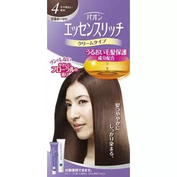 Paon Essence Rich Cream Type 4 Слегка яркий бордовый 40г+40г