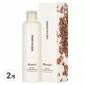 PAPA RECIPE Очищающая пудра Blemish Enzyme Powder большого объема, 130 г, 2 шт.