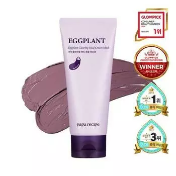 PAPA RECIPE Очищающая грязевая крем-маска с баклажаном 100 мл